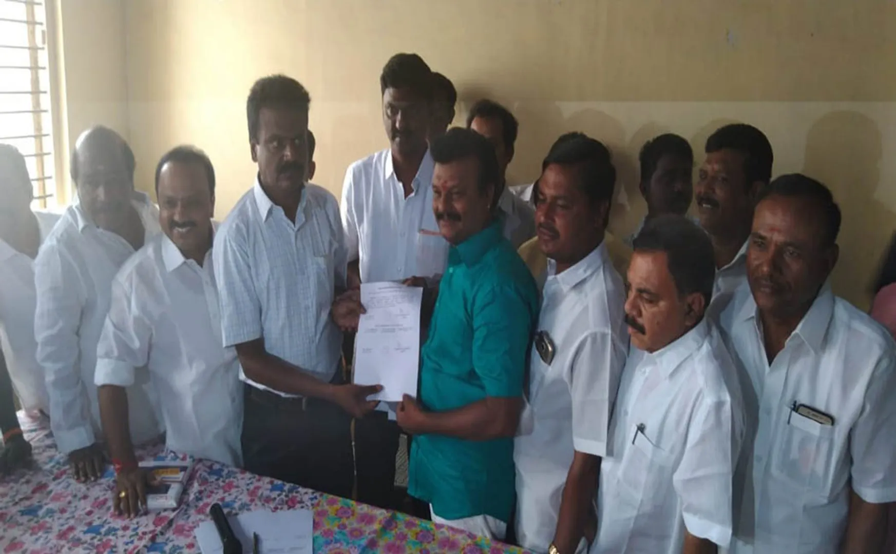 Minister's son elected as Co-operative Union Committee Chairman dindigul 